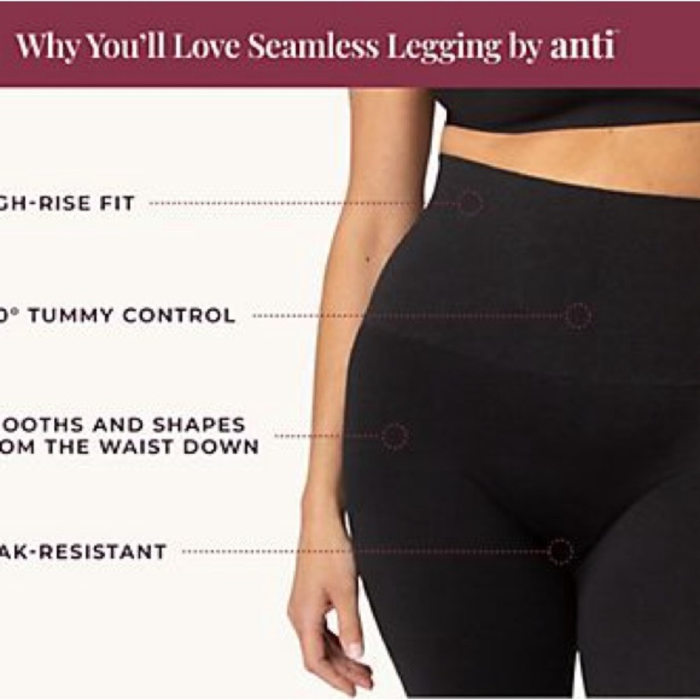 Anti x Proof Seamless Compression Legging - Picture 5 of 5